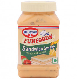 Dr. Oetker Fun foods Sandwich Spread Thousand Island (Eggless)  Plastic Jar  300 grams